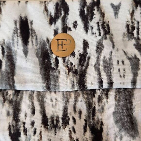 EP Pro New York Women's Geometric Mini Golf Skort White Black Size Medium - Picture 6 of 10